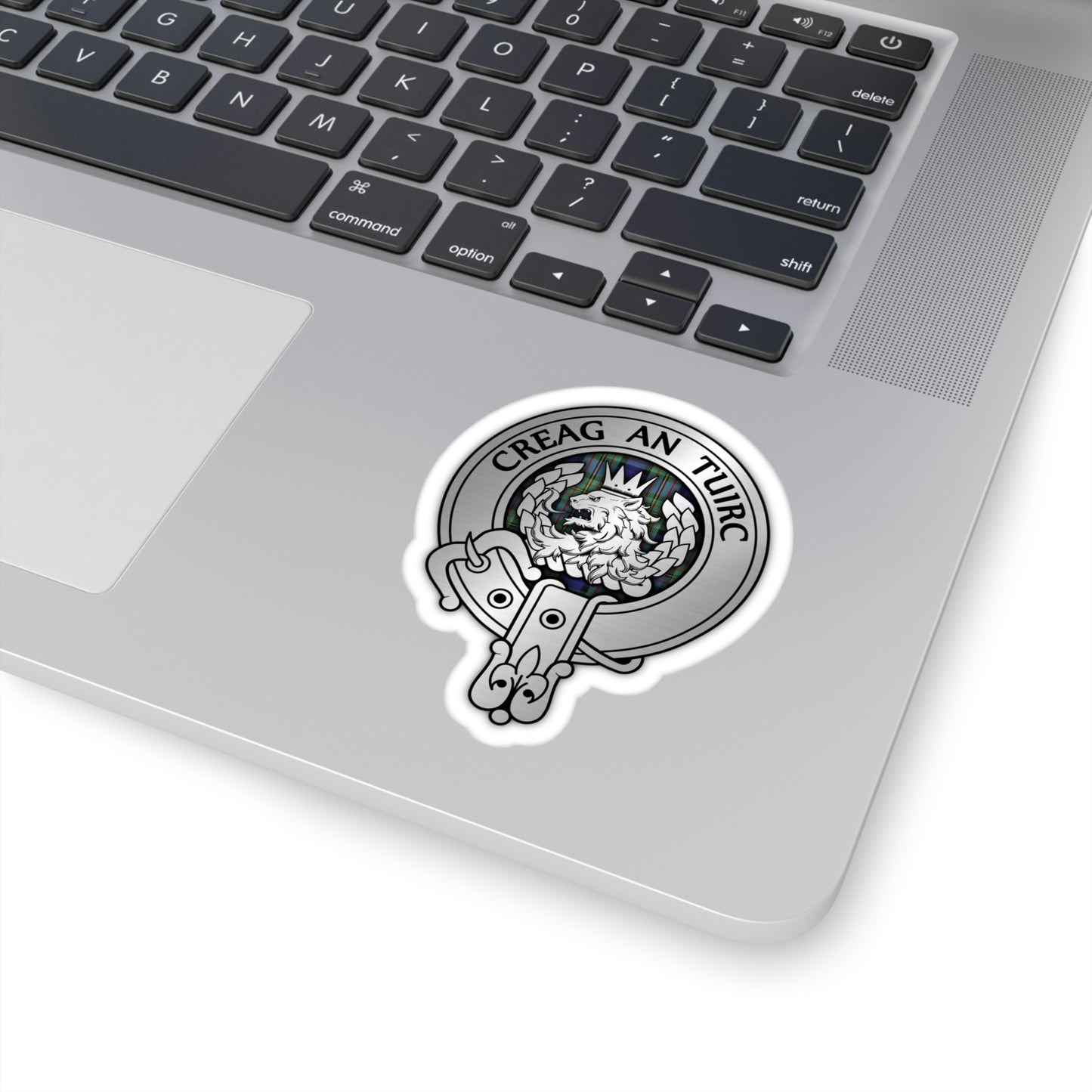 Clan MacLaren Crest & Tartan Kiss-Cut Stickers