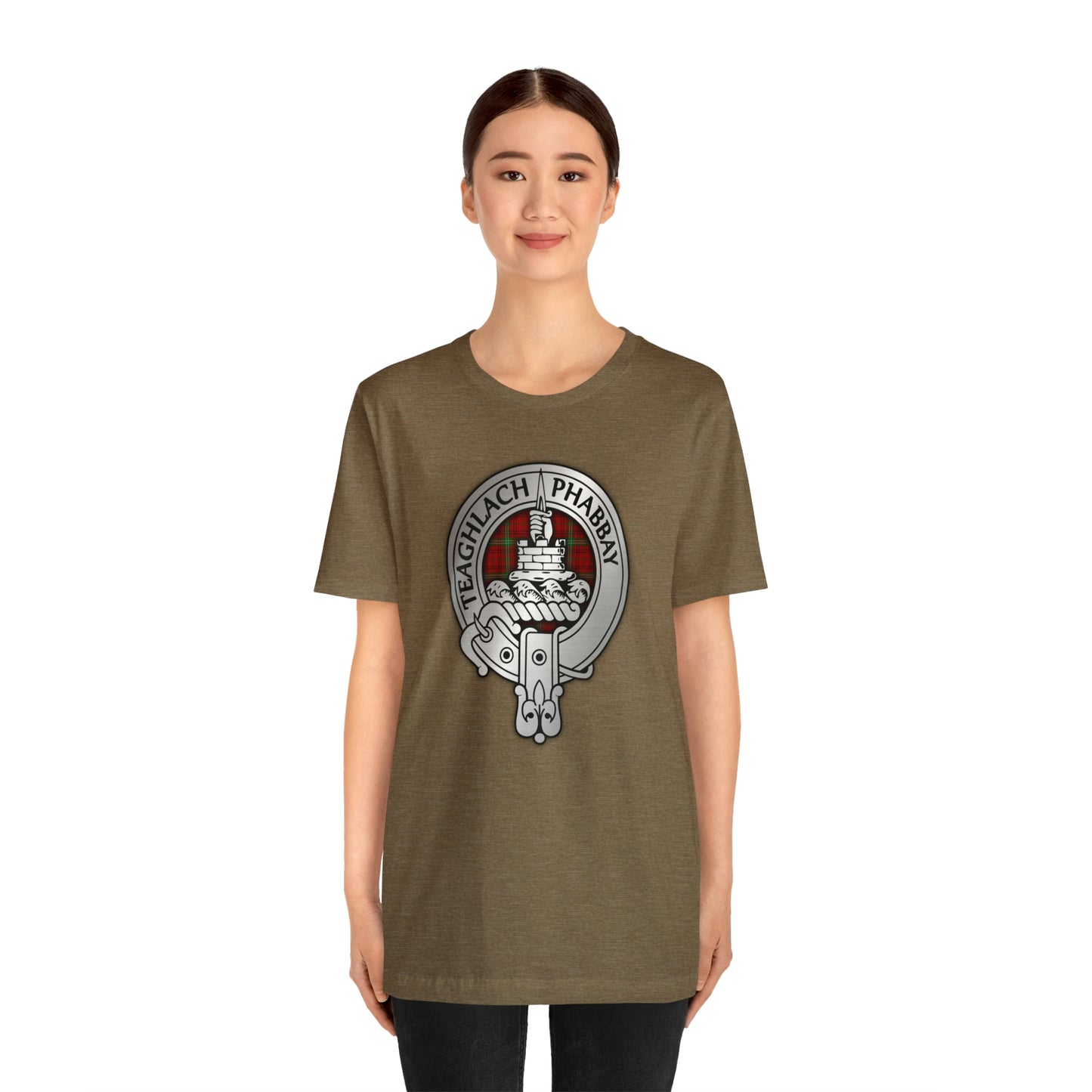 Clan Morrison Crest & Tartan | Unisex T-Shirt