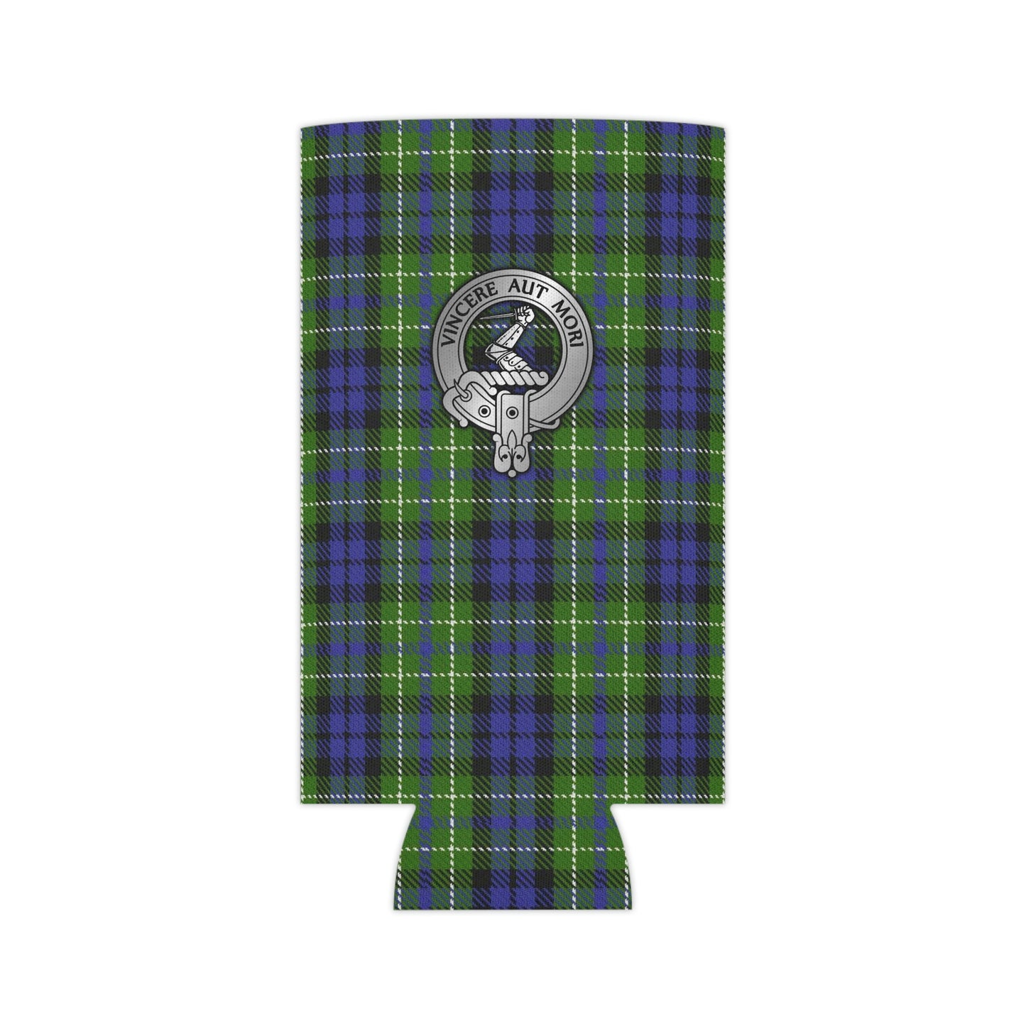 Clan MacNeill of Gigha Crest & Tartan Can Cooler