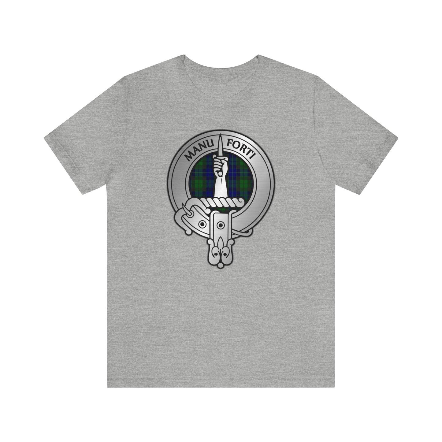 Clan McKay Crest & Tartan | Unisex T-Shirt