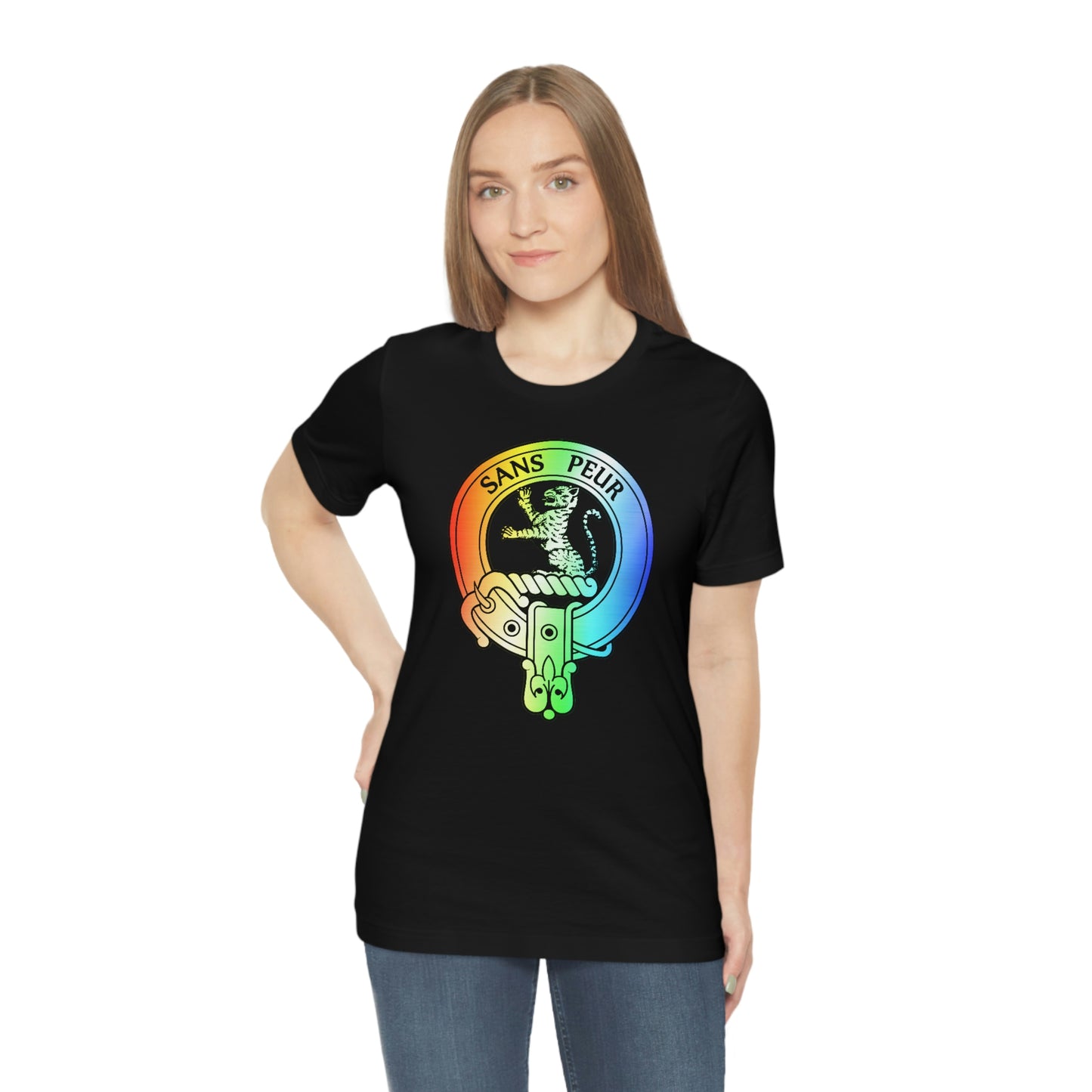 Clan Sutherland Rainbow Crest T-Shirt