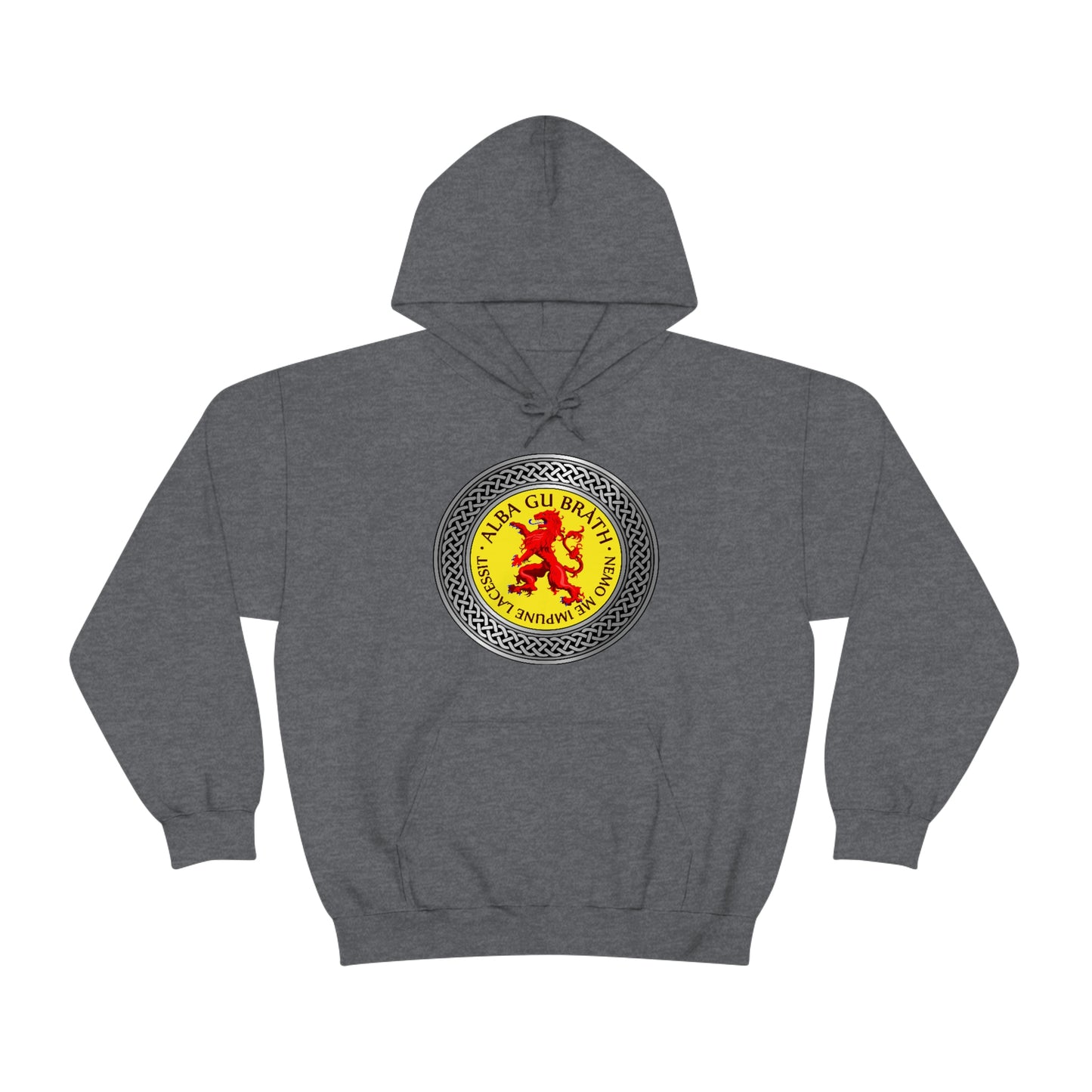 Alba Gu Brath Lion Rampant Knot Unisex Heavy Blend™ Hooded Sweatshirt