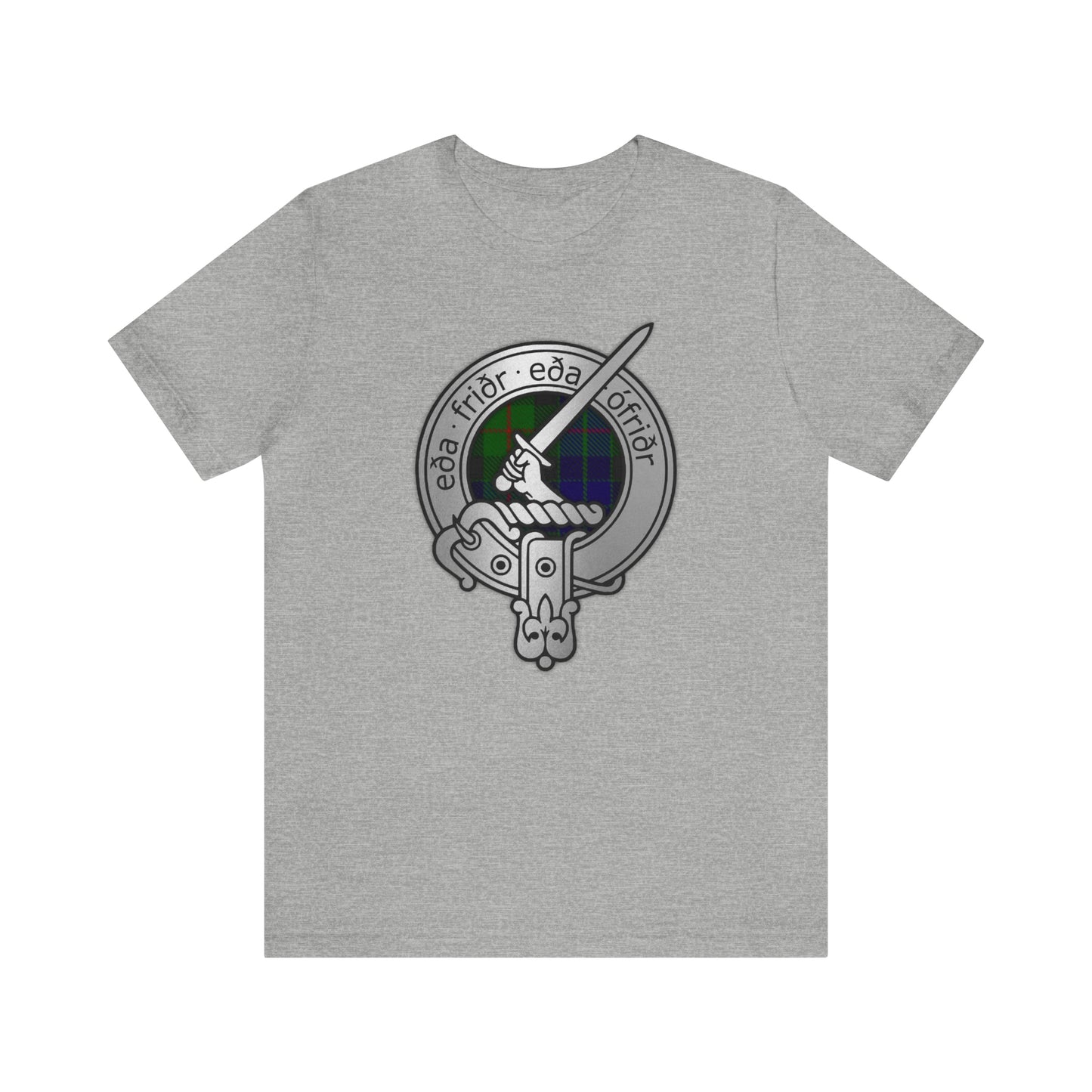 Clan Gunn Crest & Tartan | Unisex T-Shirt