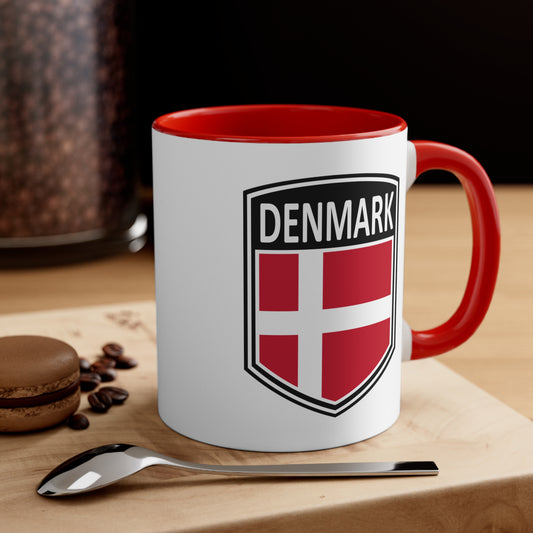 Scandi Nations - Denmark | Accent Coffee Mug, 11oz