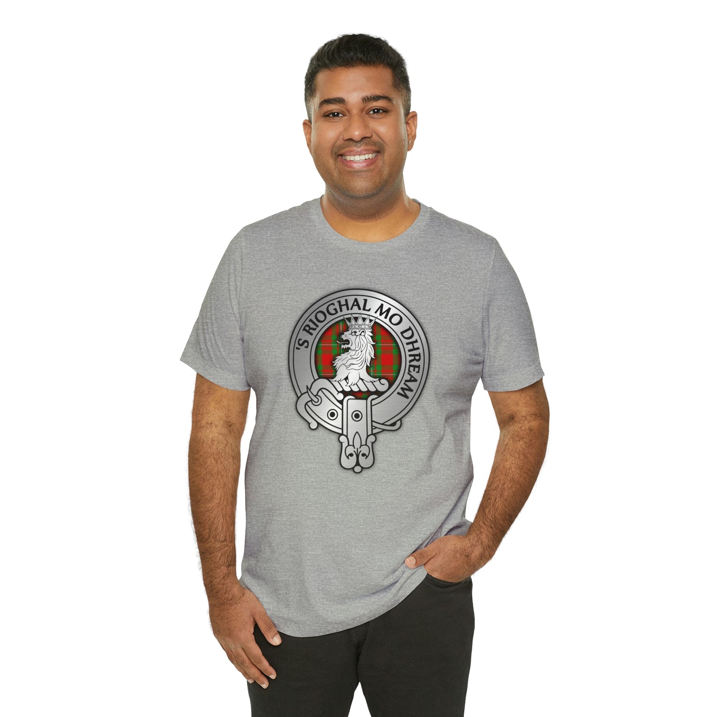 Clan MacGregor Crest & Tartan | Unisex T-Shirt