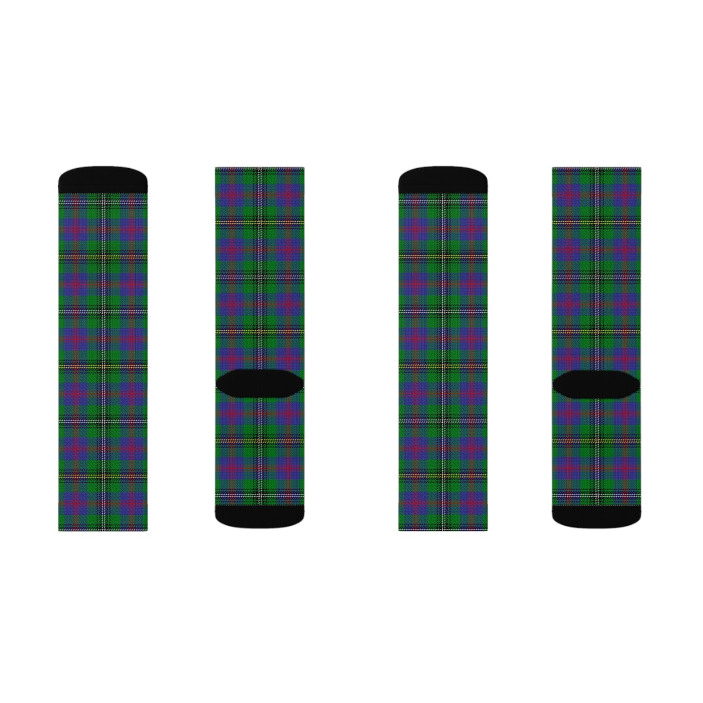 Clan Wood Tartan Socks