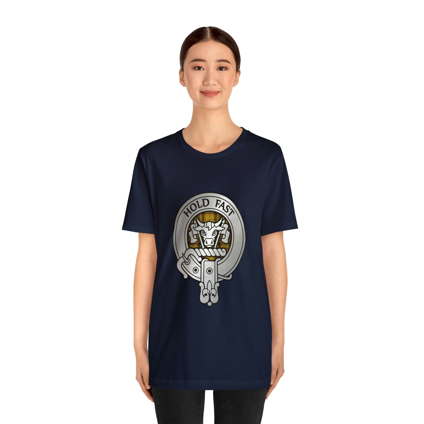 Clan MacLeod Crest & Tartan | Unisex T-Shirt