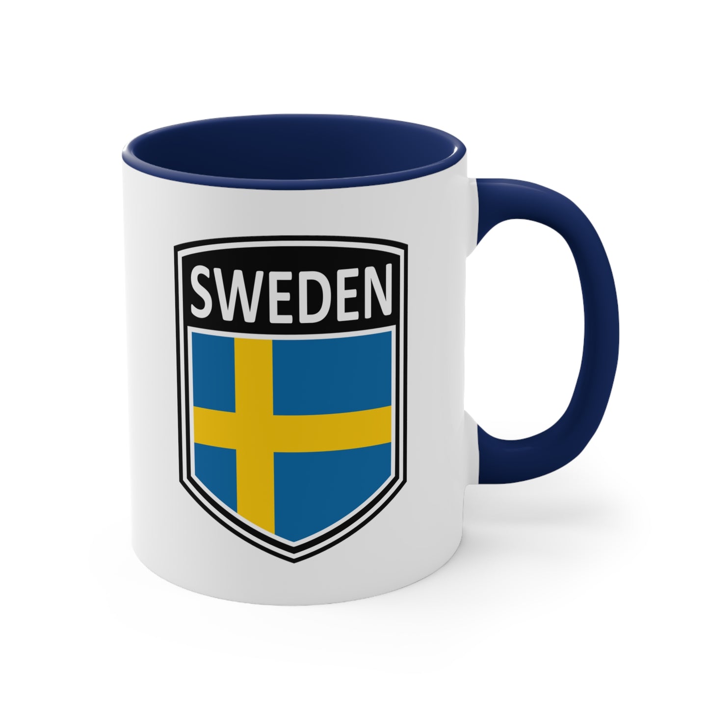 Scandi Nations - Sweden | Accent Coffee Mug, 11oz