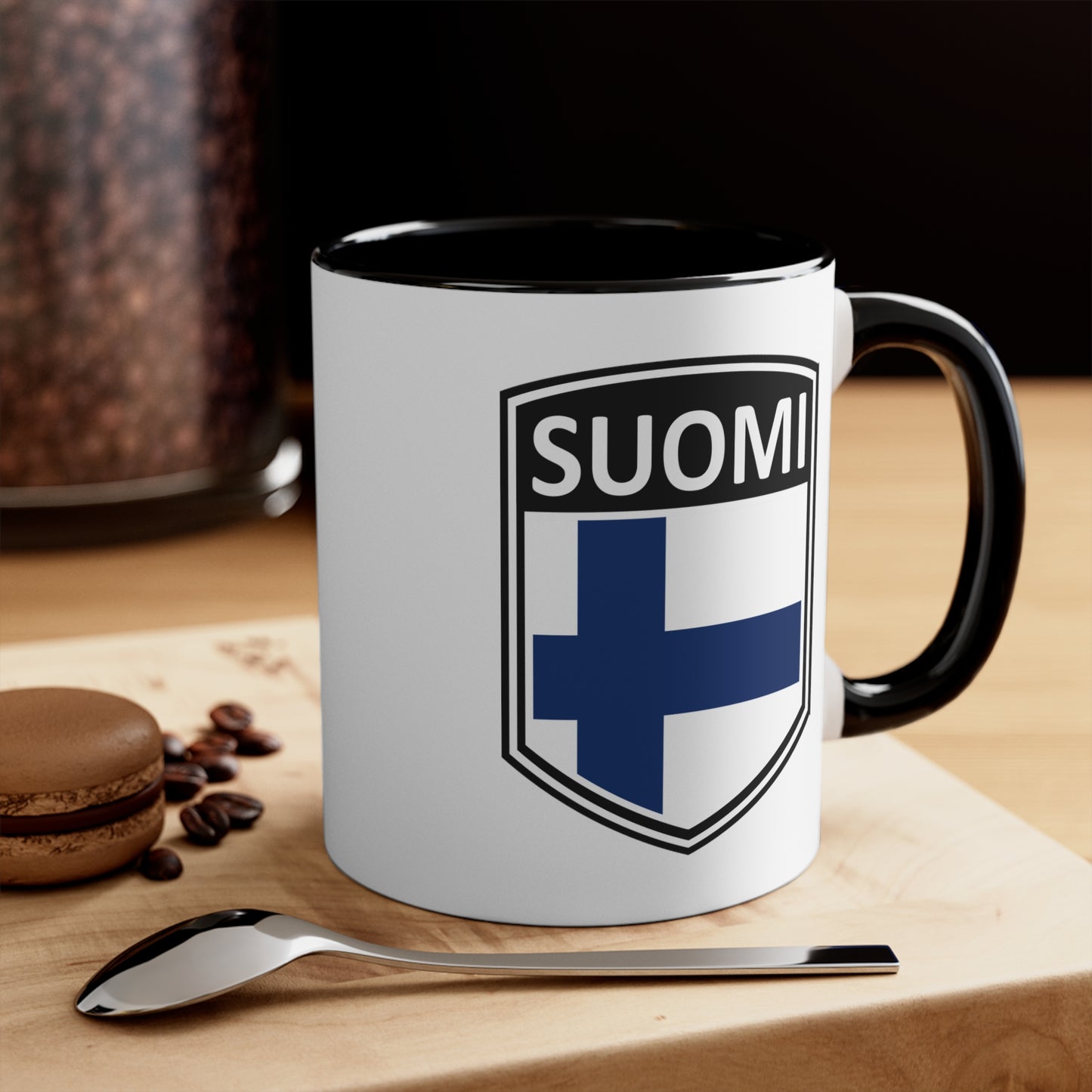 Scandi Nations - Suomi | Accent Coffee Mug, 11oz