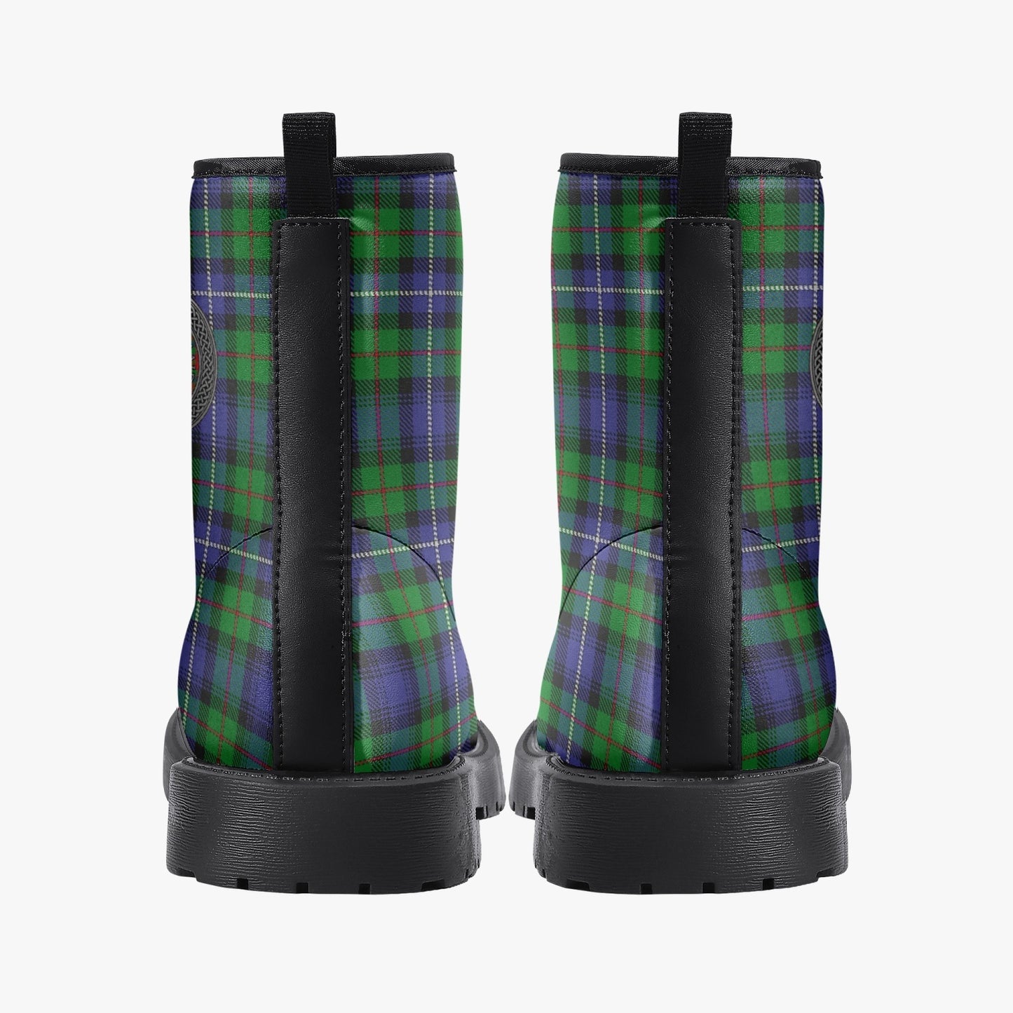 Clan Donnachaidh (Robertson) Crest & Hunting Tartan Boots