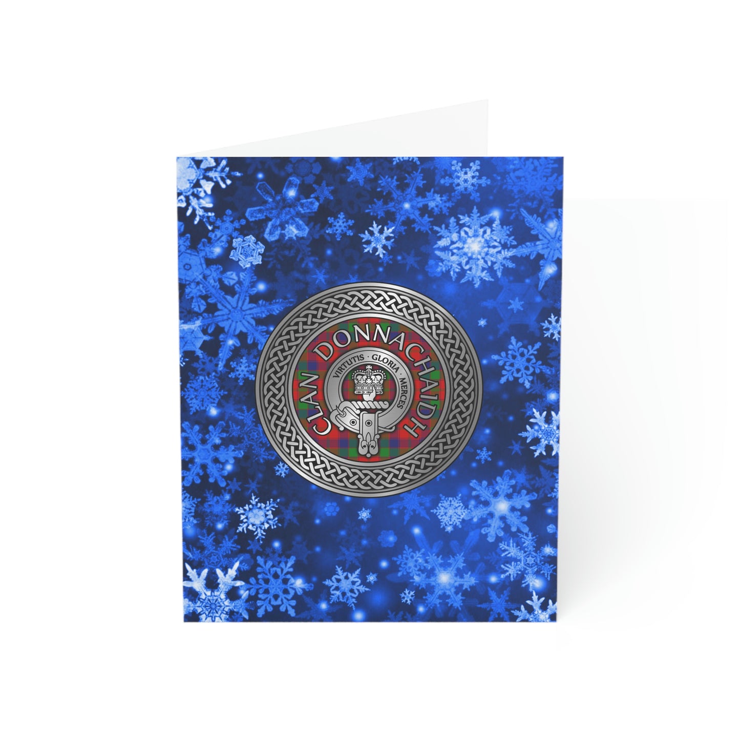 Clan Donnachaidh Crest & Tartan Greeting Cards (1, 10, 30, and 50pcs)