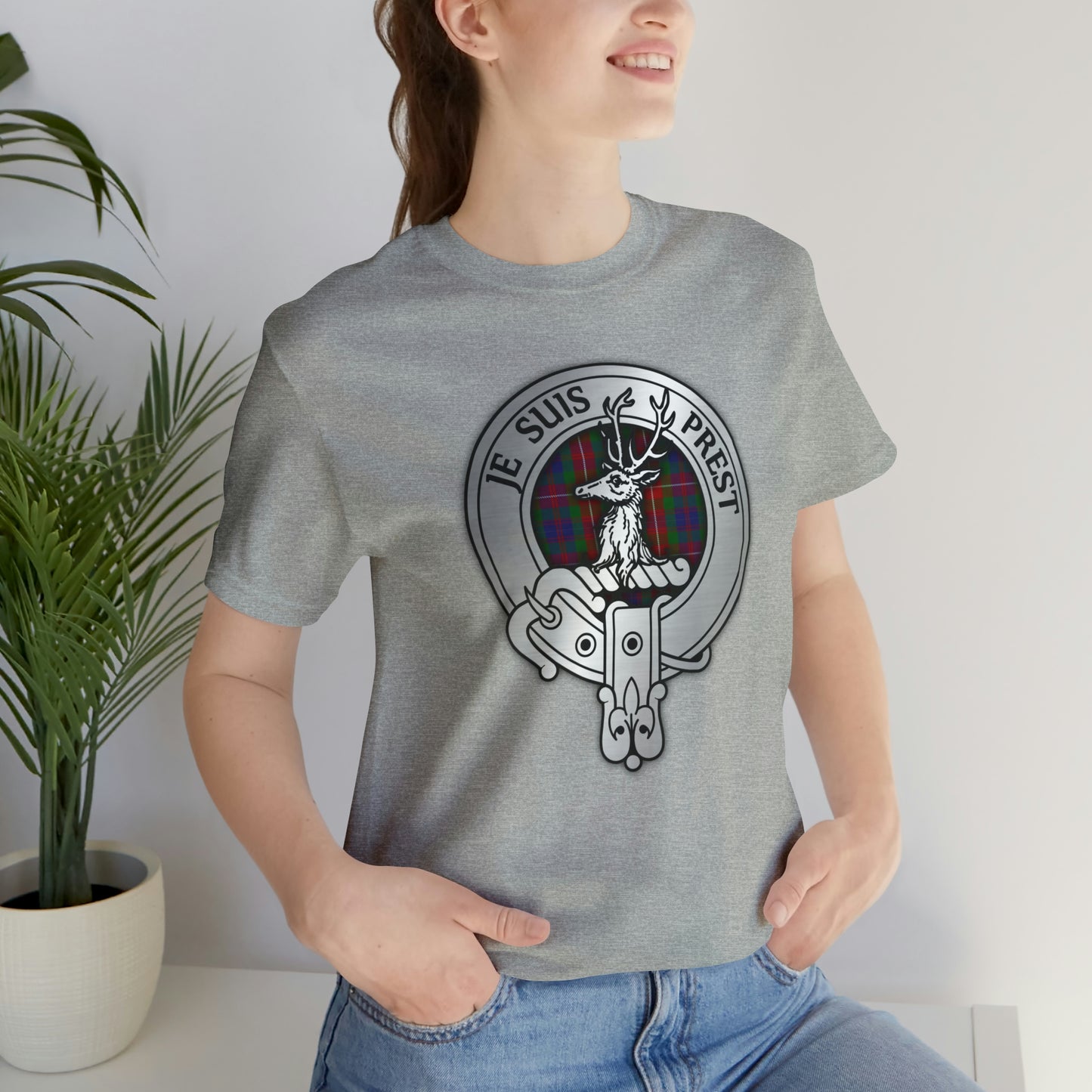 Clan Fraser of Lovat Crest & Tartan | Unisex T-Shirt