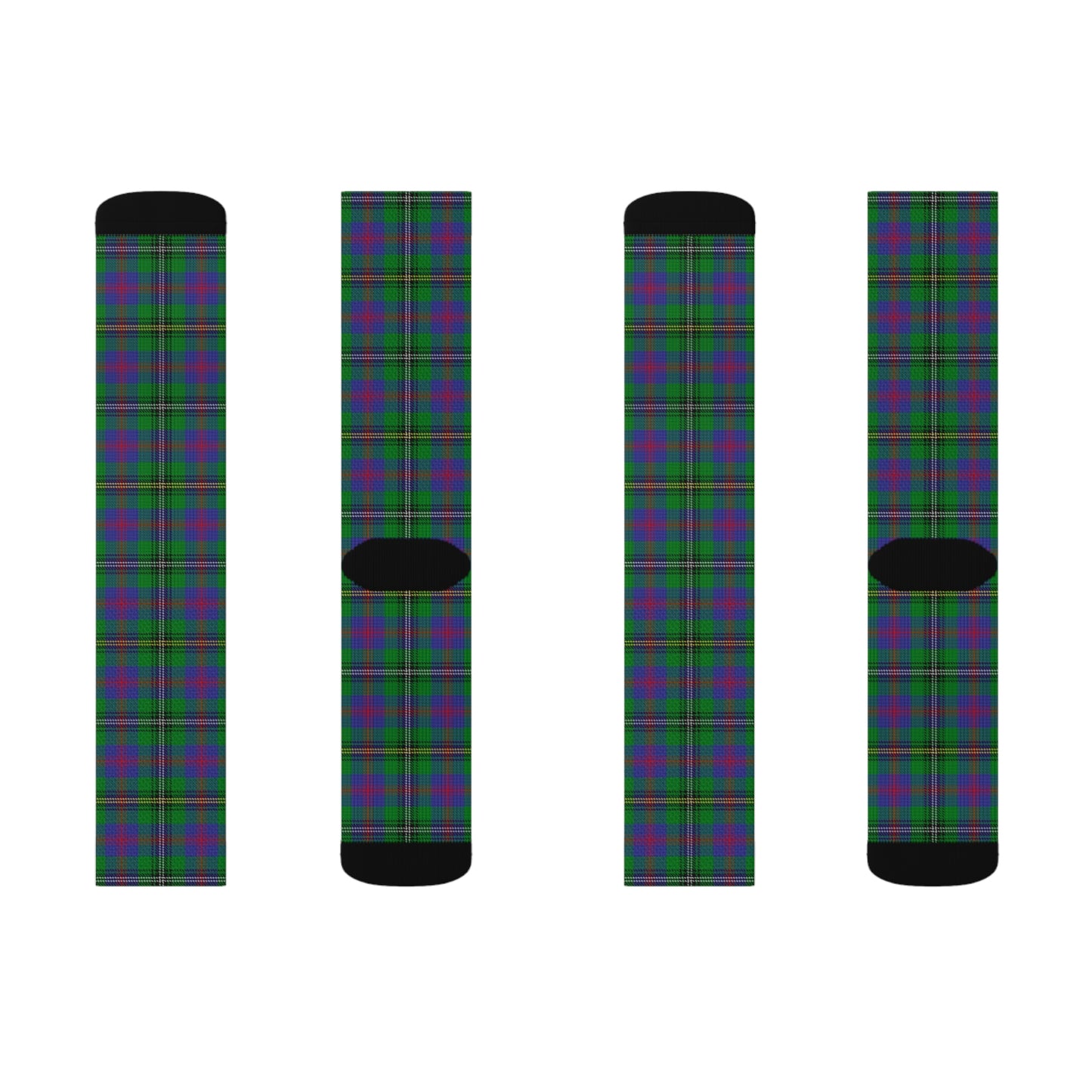 Clan Wood Tartan Socks