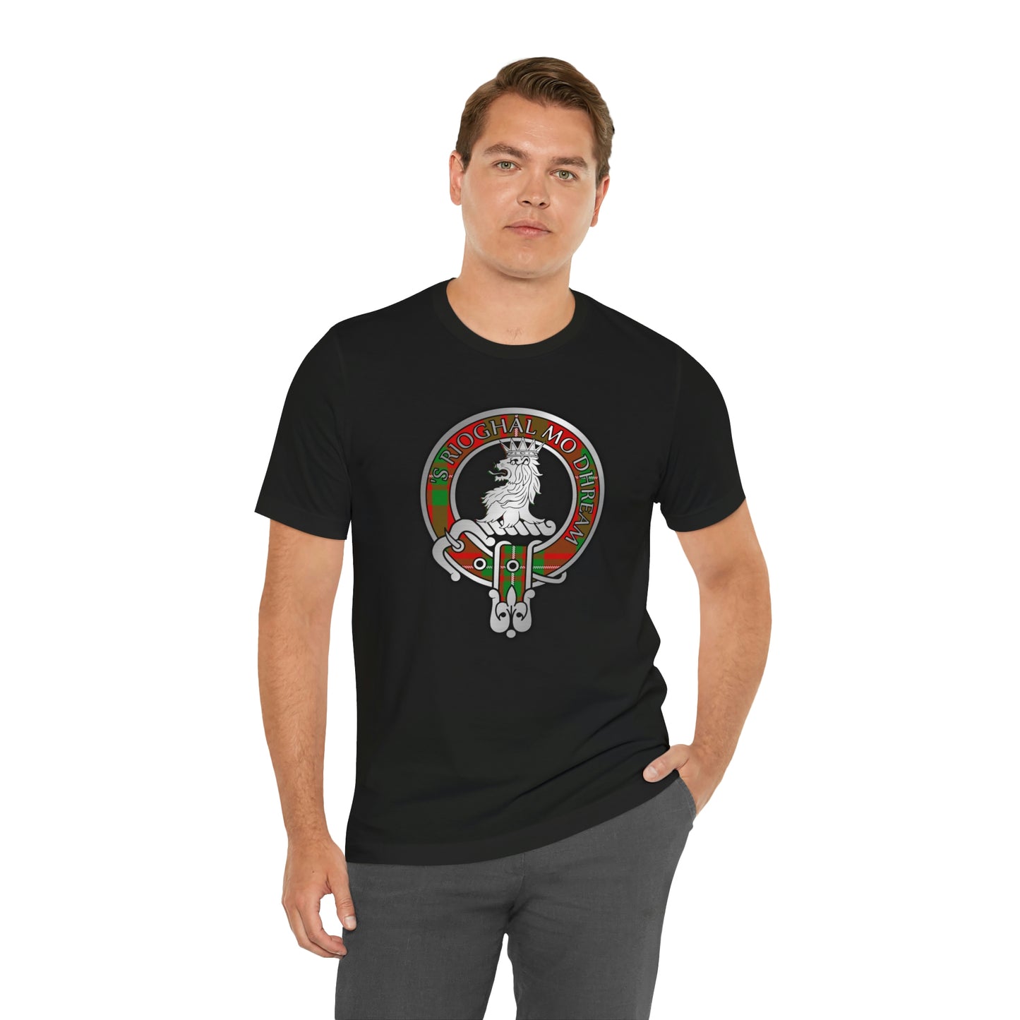 Clan MacGregor Crest & Tartan | Unisex T-Shirt