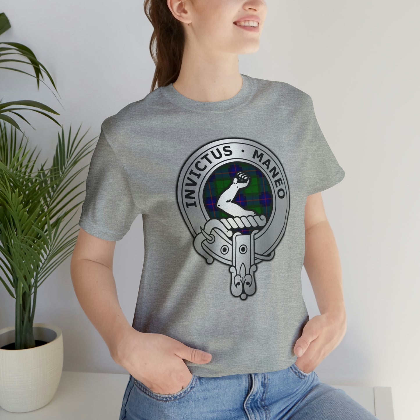 Clan Armstrong Crest & Tartan | Unisex T-Shirt