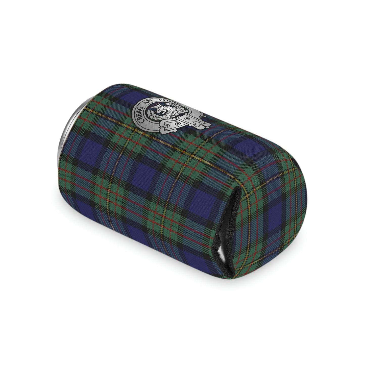 Clan MacLaren Crest & Tartan Can Cooler