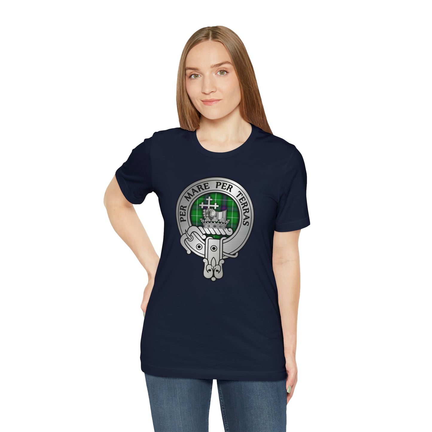 Clan MacDonald Crest & Tartan | Unisex T-Shirt