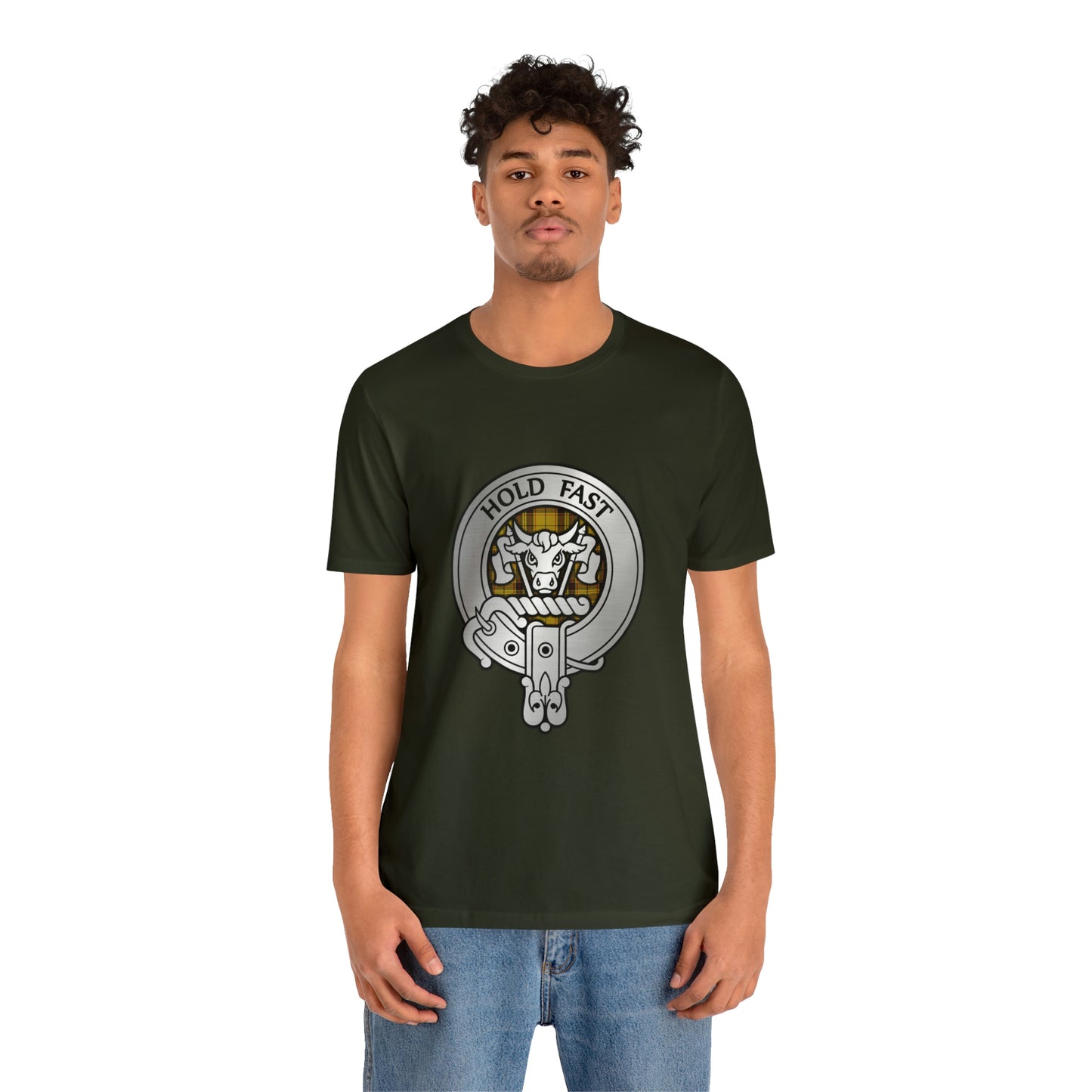 Clan MacLeod Crest & Tartan | Unisex T-Shirt