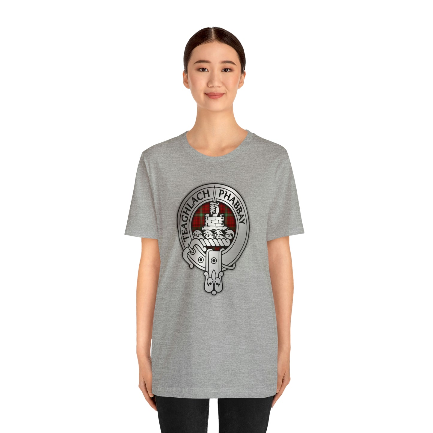 Clan Morrison Crest & Tartan | Unisex T-Shirt