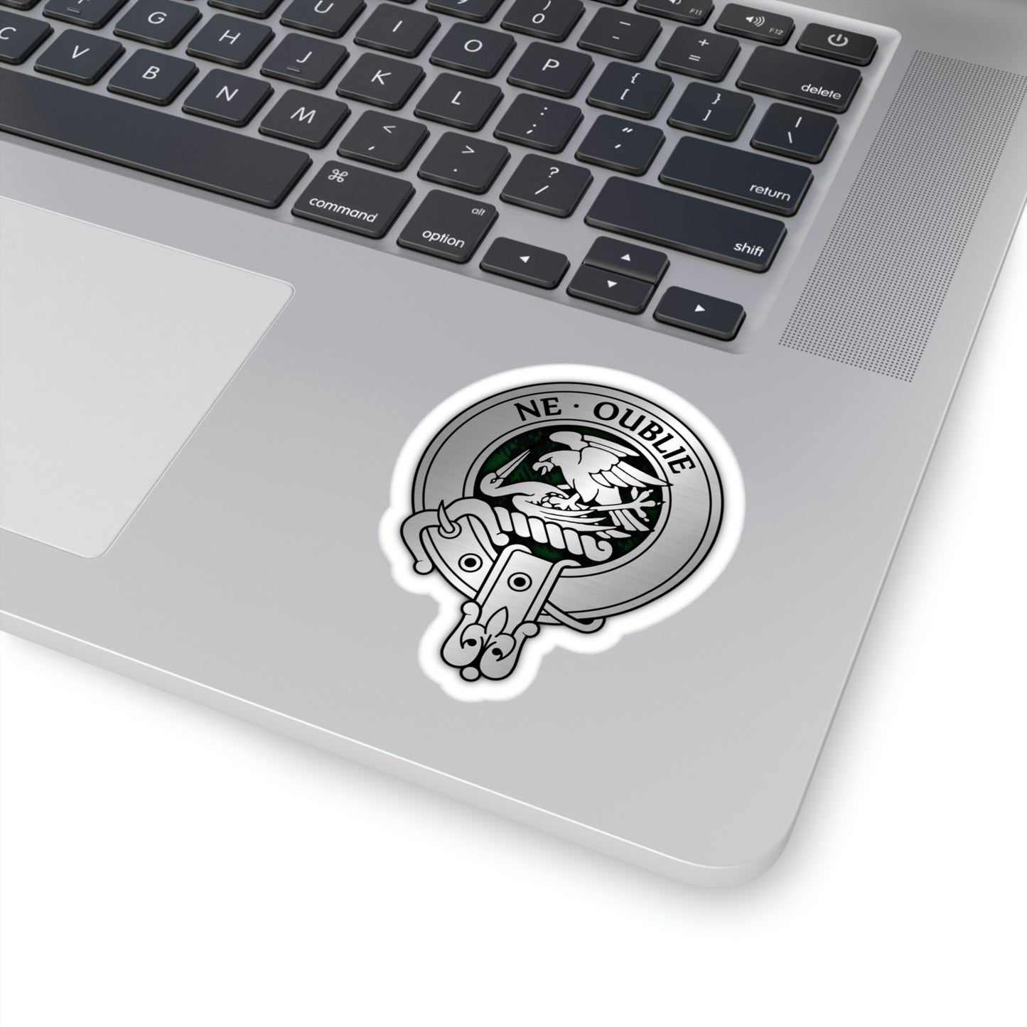 Clan Graham Crest & Tartan Kiss-Cut Stickers