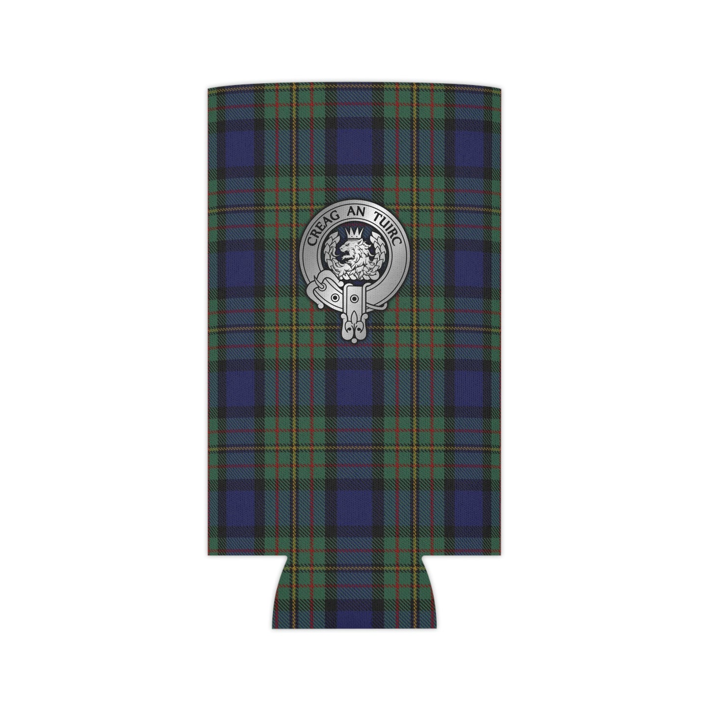 Clan MacLaren Crest & Tartan Can Cooler