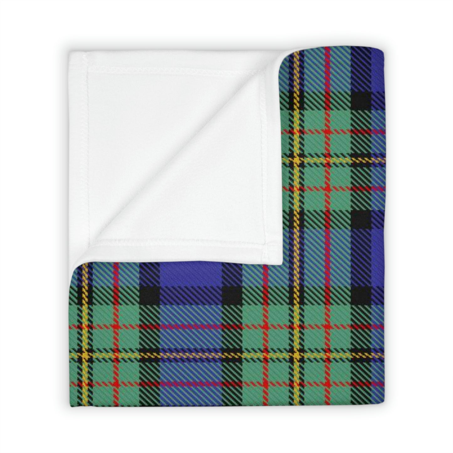 Clan MacLaren Tartan Throw Blanket