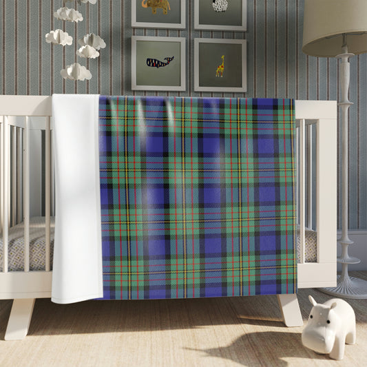 Clan MacLaren Tartan Throw Blanket