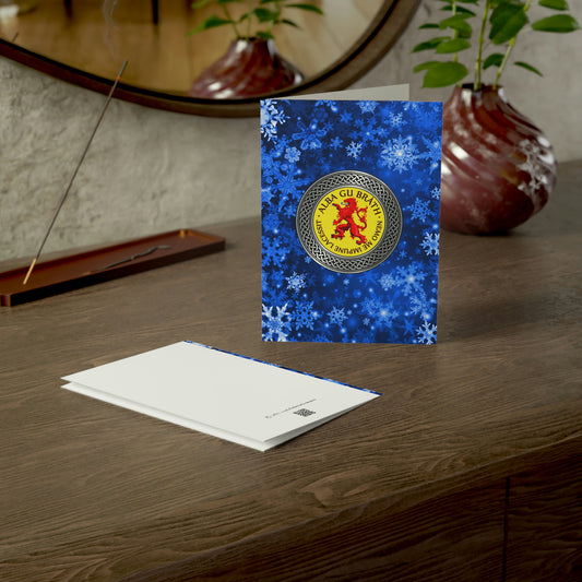 Alba Gu Brath Lion Rampant Greeting Cards (1, 10, 30, and 50pcs)