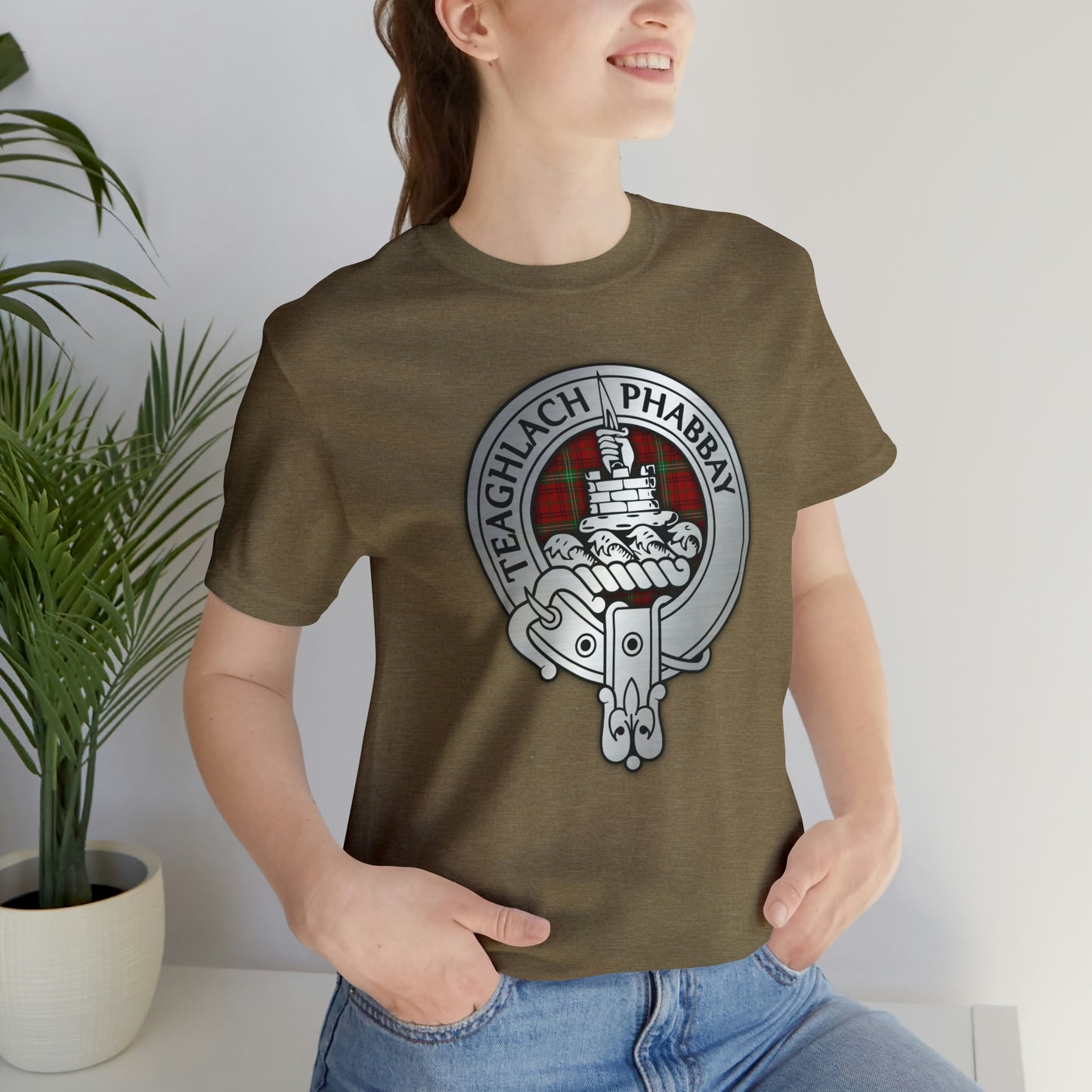 Clan Morrison Crest & Tartan | Unisex T-Shirt