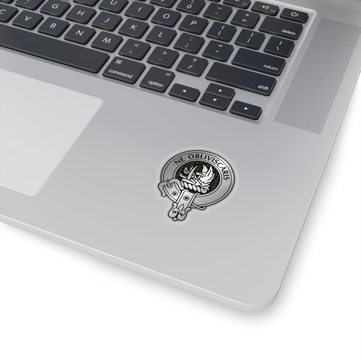 Clan Campbell Crest & Tartan Kiss-Cut Stickers