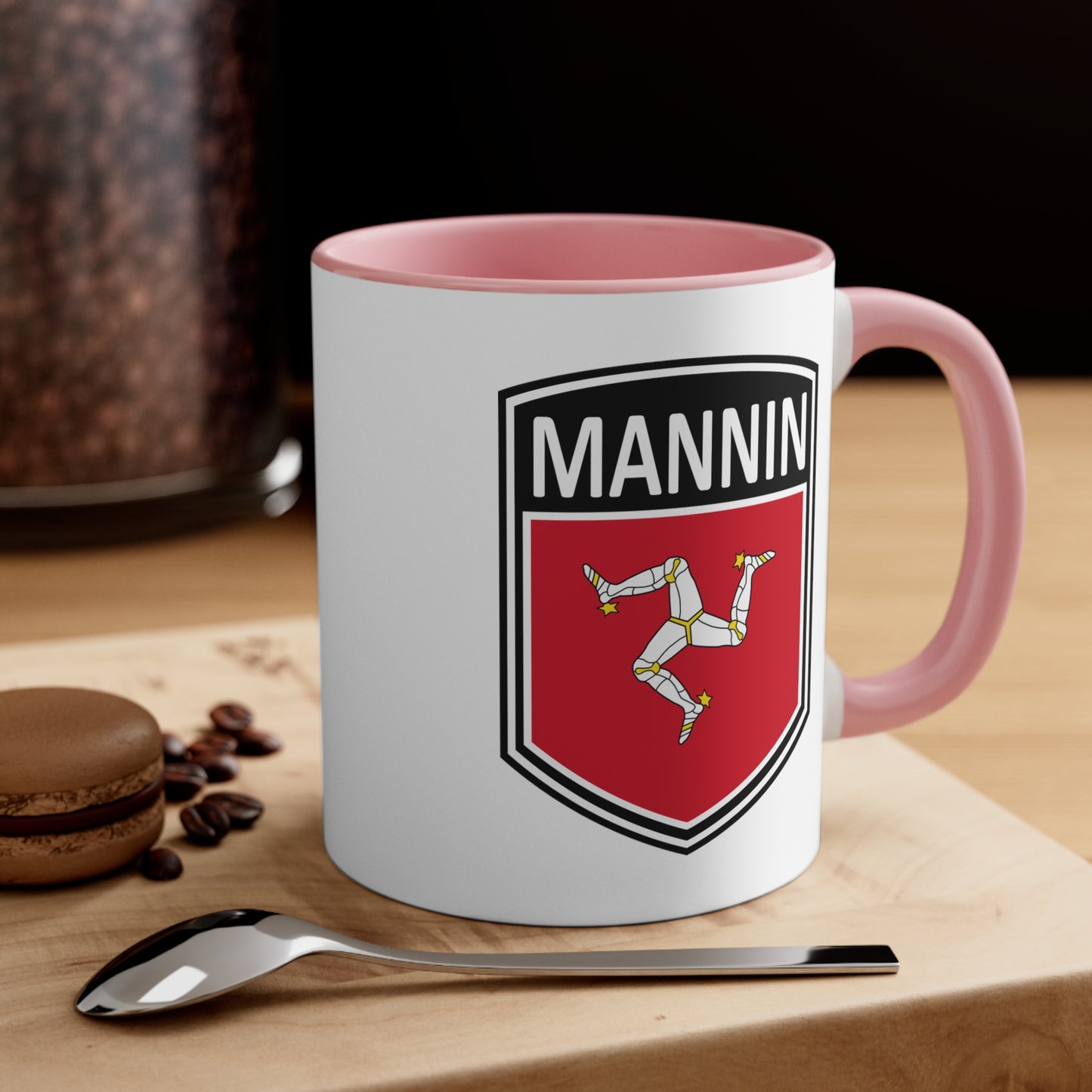 Celtic Nations - Mannin | Accent Coffee Mug, 11oz