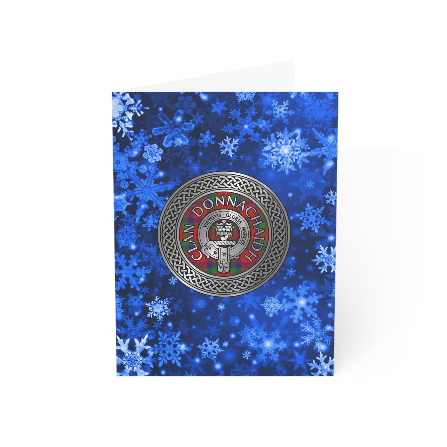 Clan Donnachaidh Crest & Tartan Greeting Cards (1, 10, 30, and 50pcs)