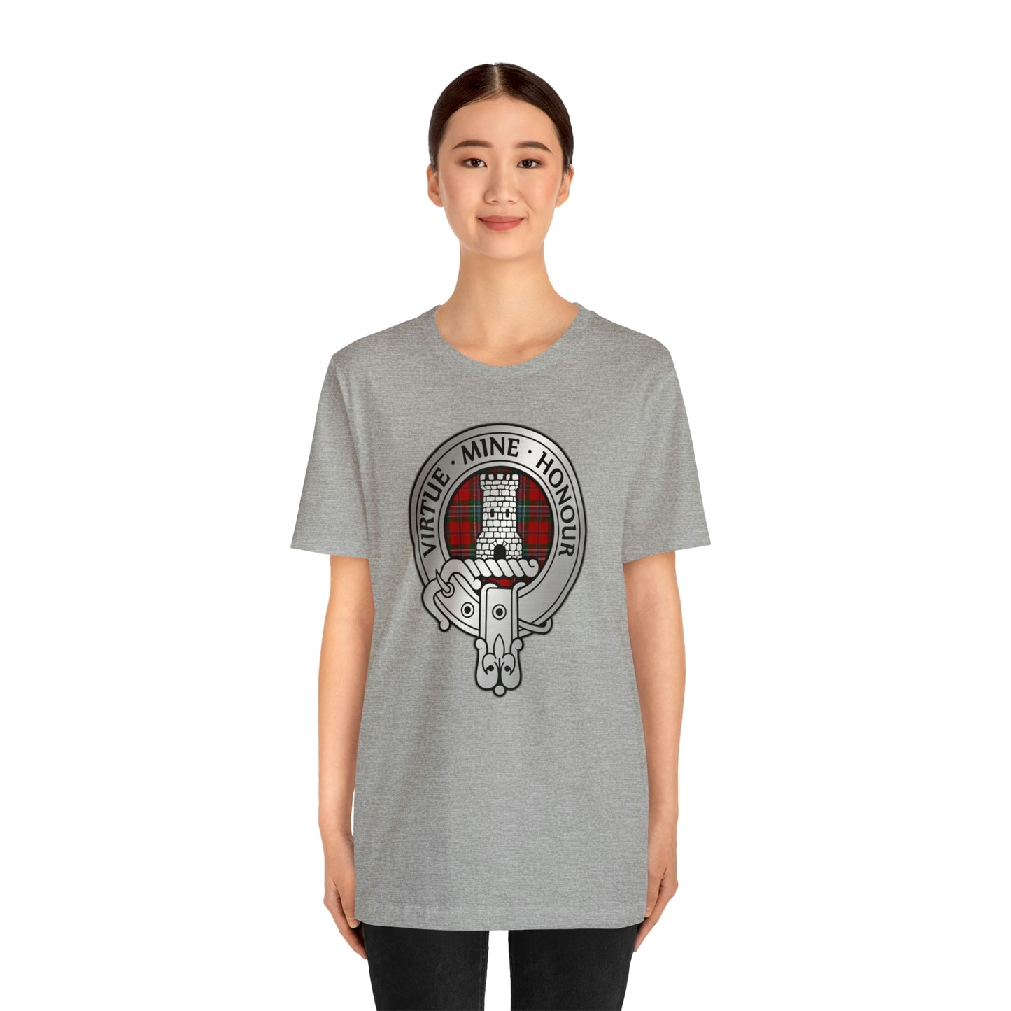 Clan MacLean Crest & Tartan | Unisex T-Shirt