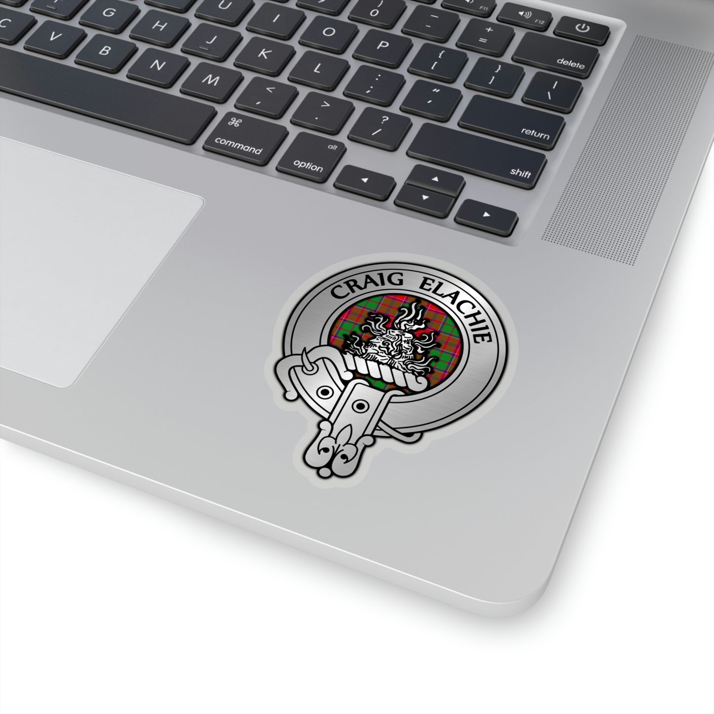 Clan Grant Crest & Tartan Kiss-Cut Stickers