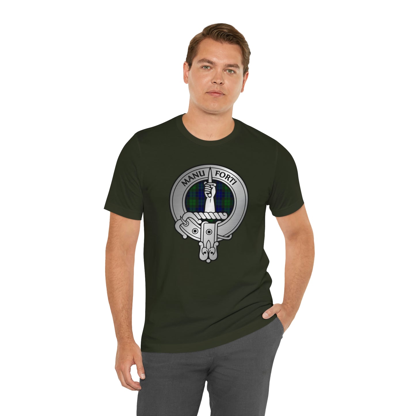 Clan McKay Crest & Tartan | Unisex T-Shirt