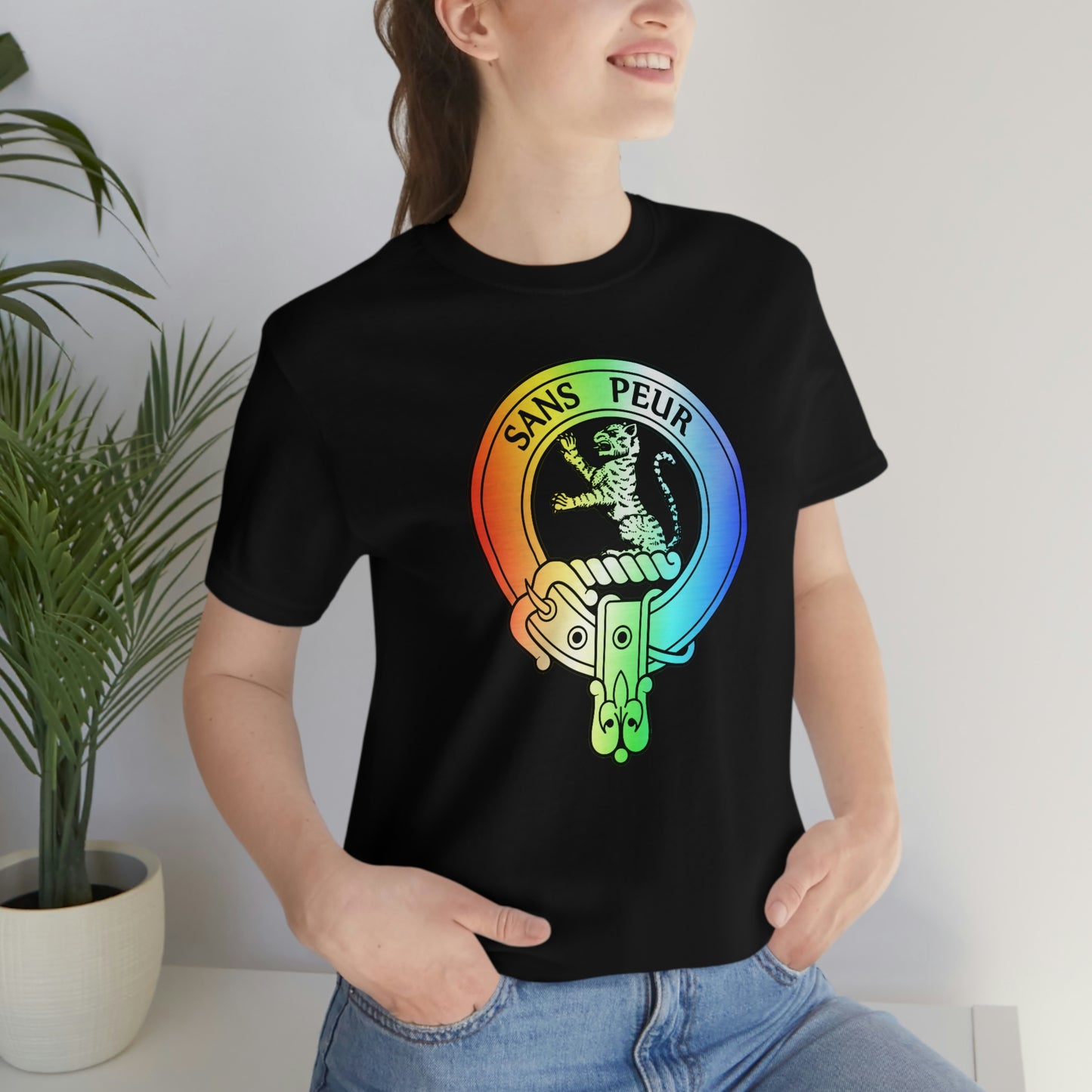 Clan Sutherland Rainbow Crest T-Shirt