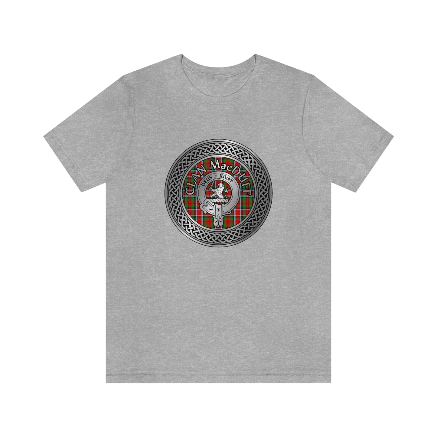 Clan MacDuff Crest & Tartan Knot T-Shirt