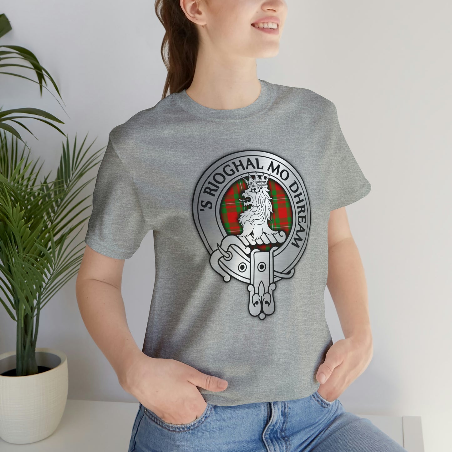 Clan MacGregor Crest & Tartan | Unisex T-Shirt