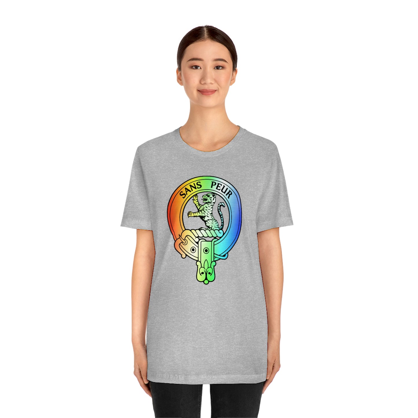 Clan Sutherland Rainbow Crest T-Shirt