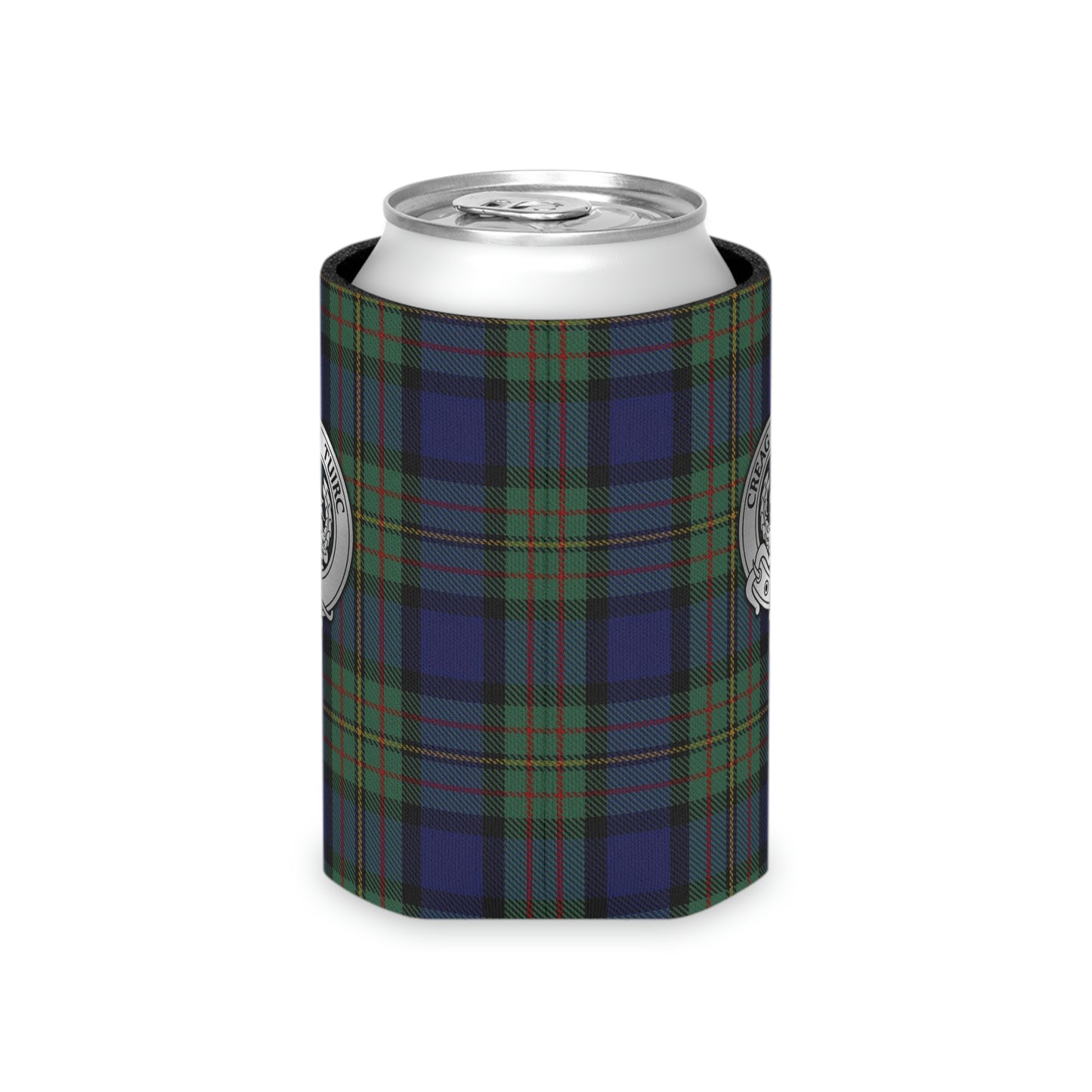 Clan MacLaren Crest & Tartan Can Cooler