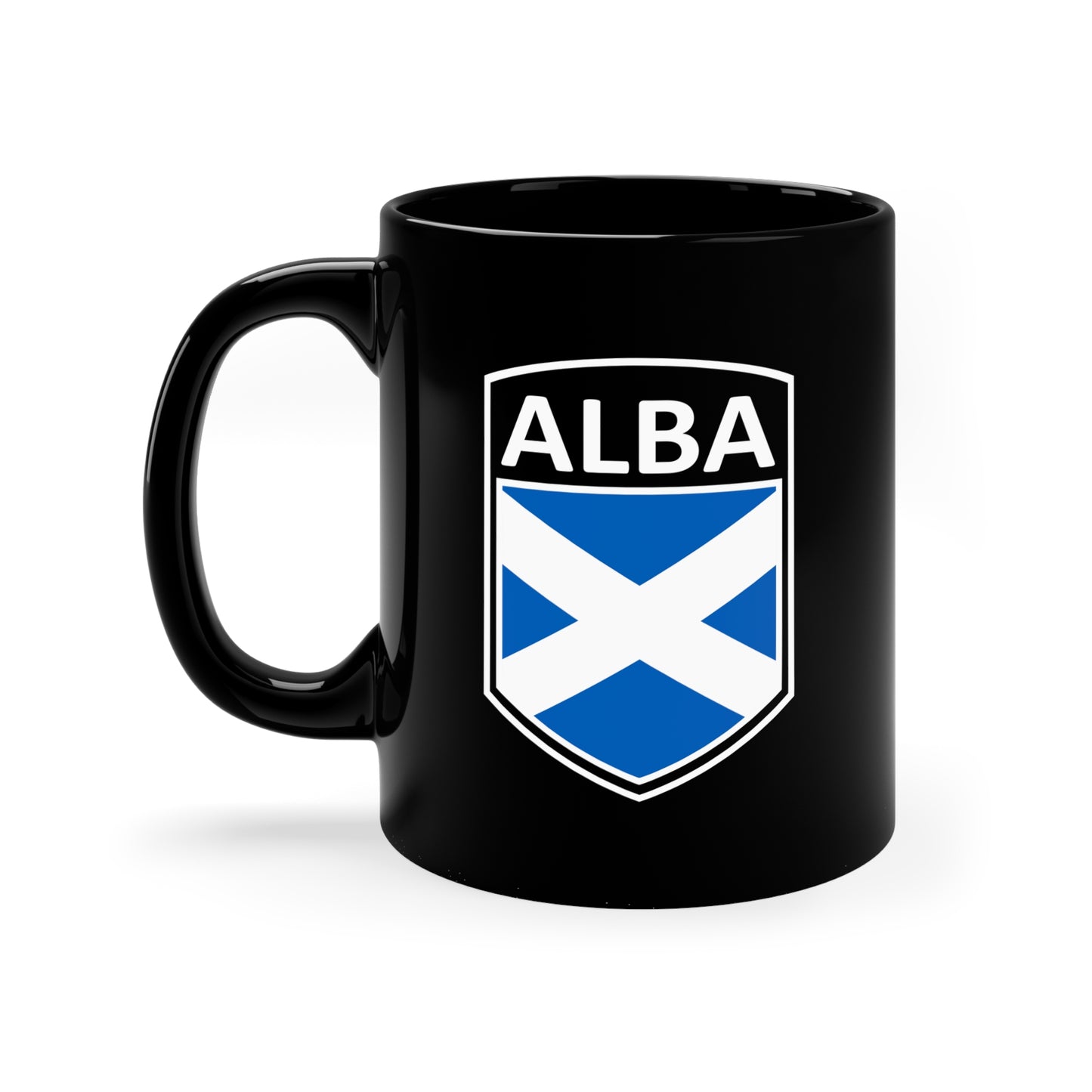 Celtic Nations - Alba 11oz Black Mug