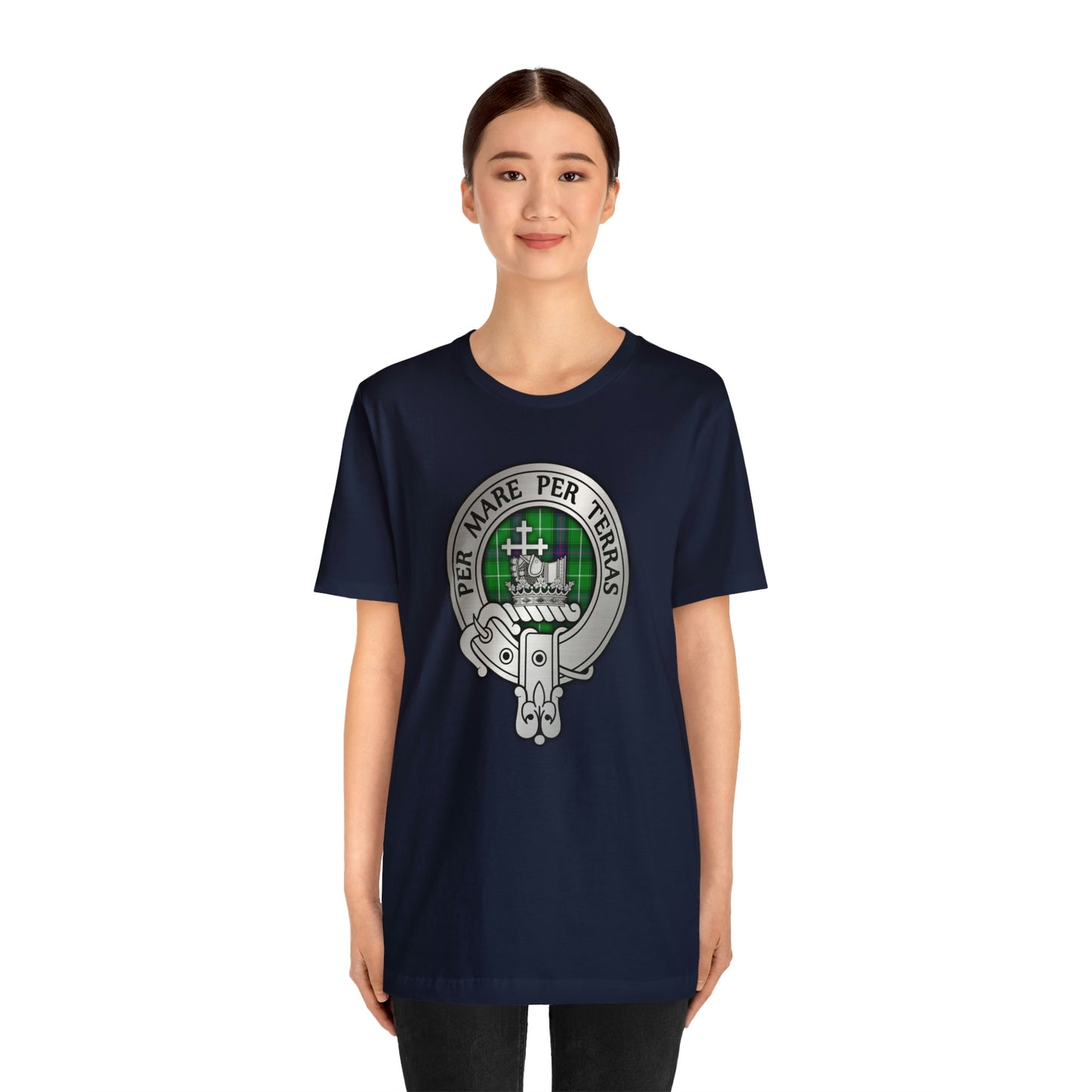 Clan MacDonald Crest & Tartan | Unisex T-Shirt