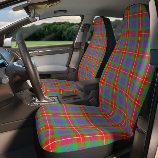 Clan Fraser Tartan Car Seat Covers