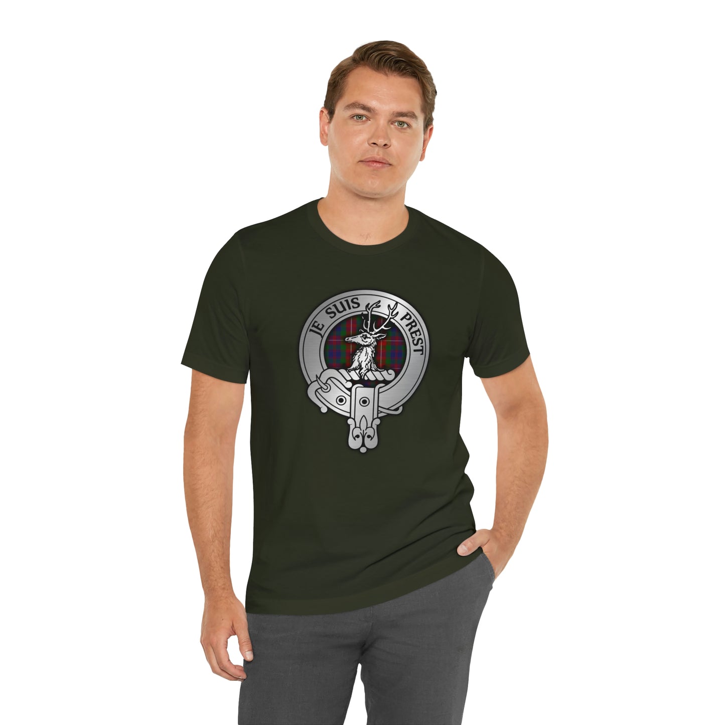 Clan Fraser of Lovat Crest & Tartan | Unisex T-Shirt