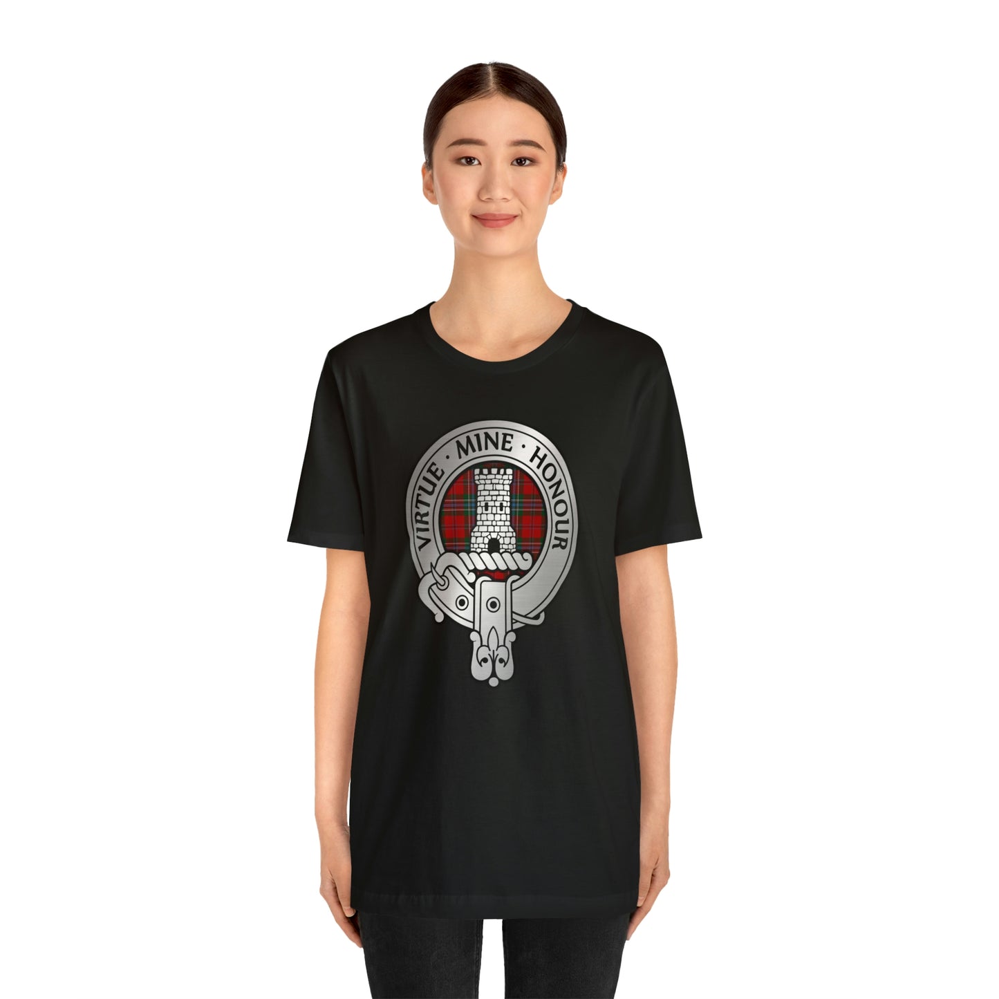 Clan MacLean Crest & Tartan | Unisex T-Shirt