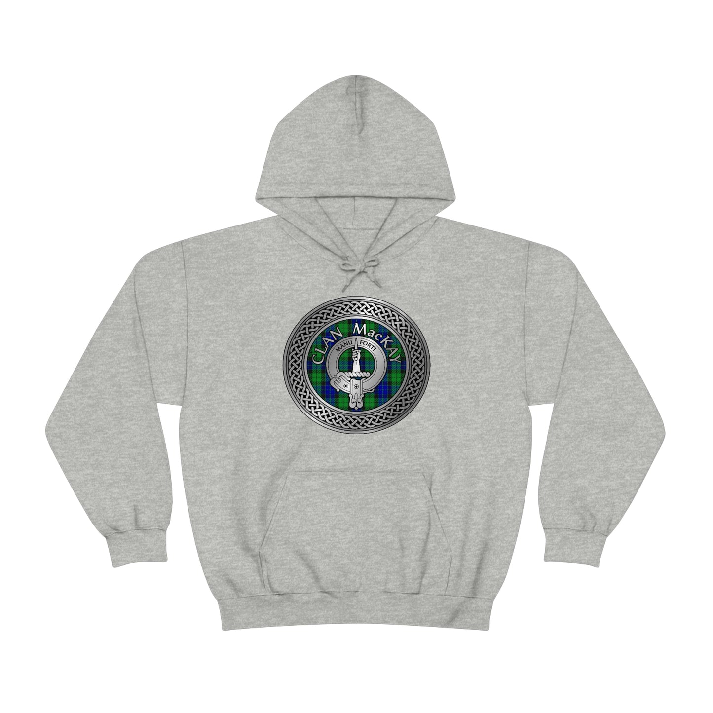 Clan MacKay Crest & Tartan Unisex Heavy Blend™ Hooded Sweatshirt