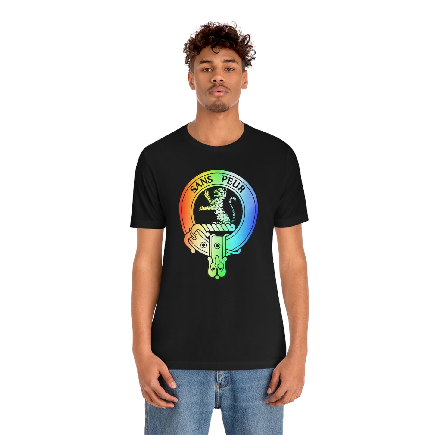 Clan Sutherland Rainbow Crest T-Shirt