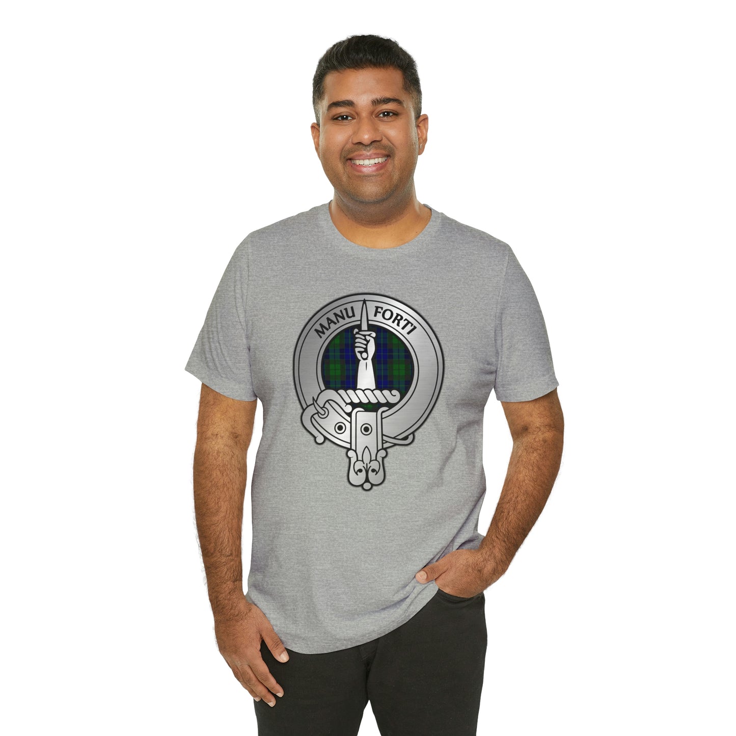 Clan McKay Crest & Tartan | Unisex T-Shirt