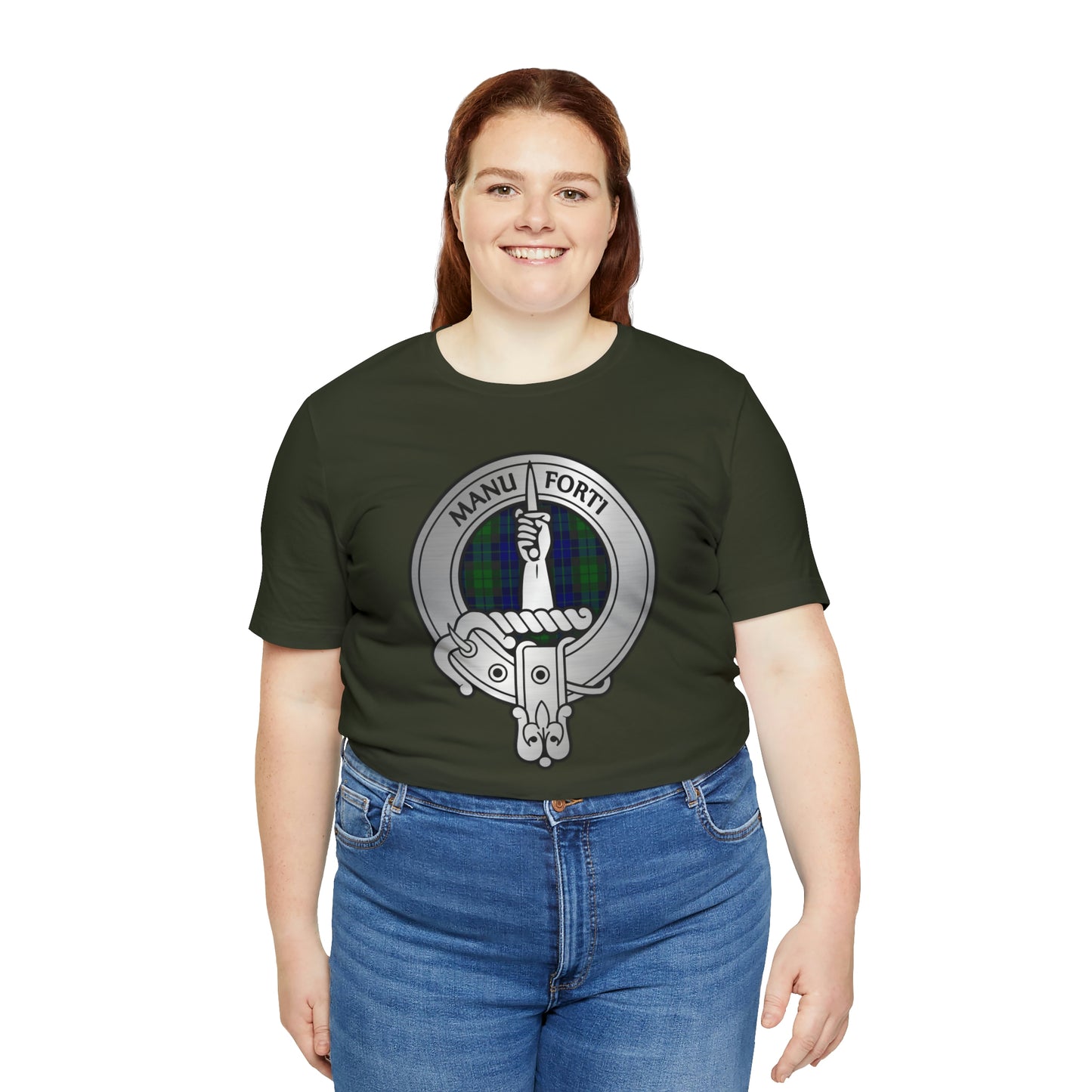 Clan McKay Crest & Tartan | Unisex T-Shirt