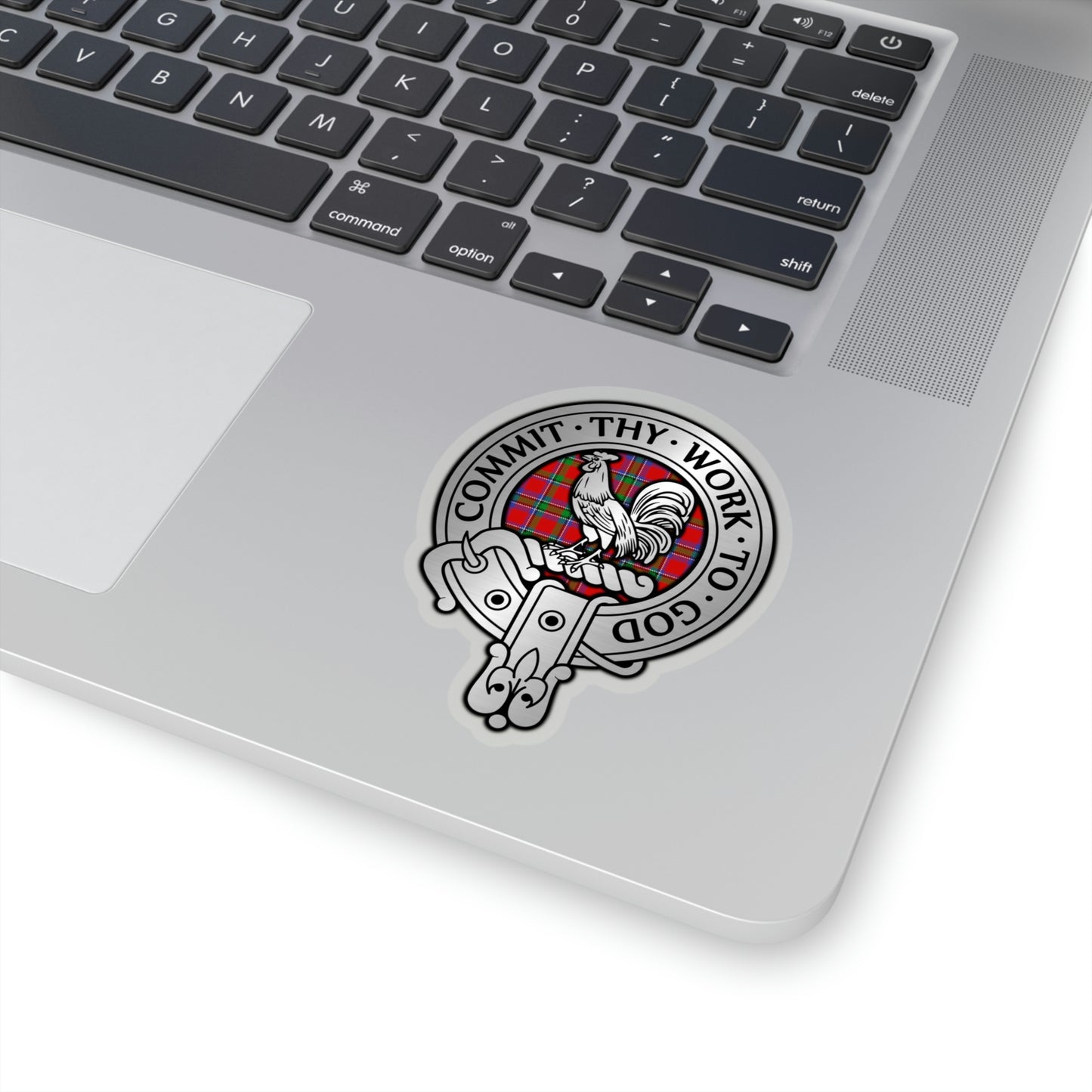 Clan Sinclair Crest & Tartan Kiss-Cut Stickers